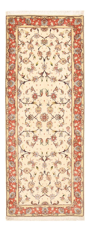 Runner Persisk matta - Tabriz - Royal - 204 x 80 cm - beige