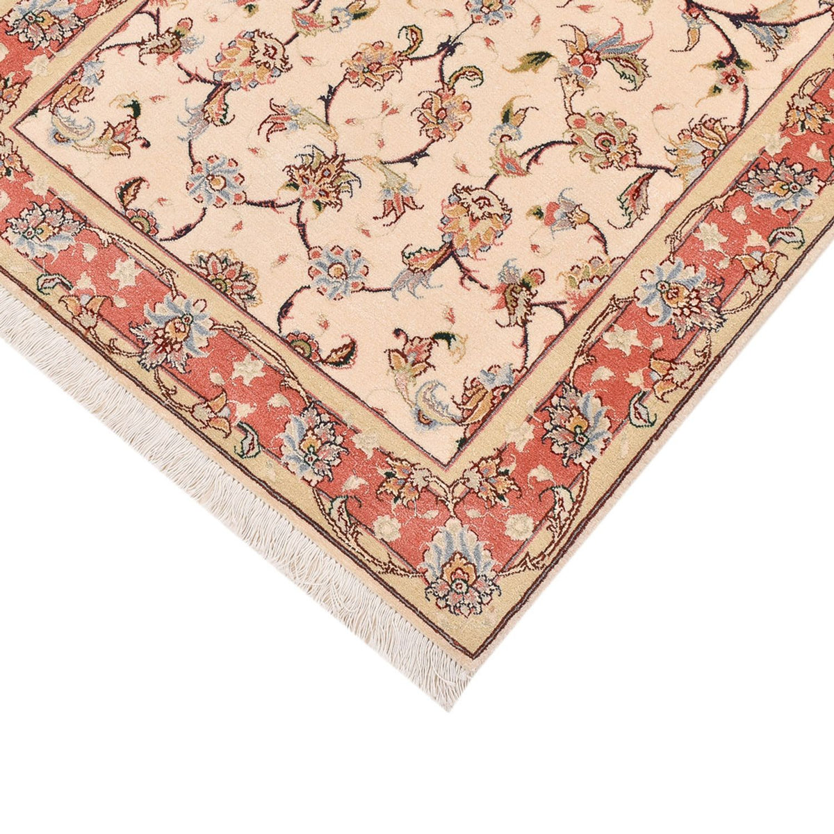 Runner Persisk matta - Tabriz - Royal - 204 x 80 cm - beige