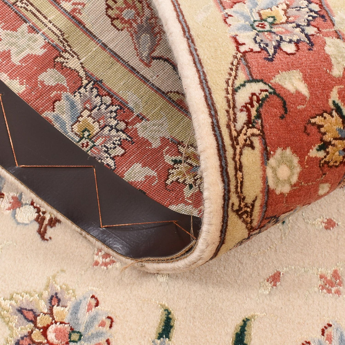 Runner Persisk matta - Tabriz - Royal - 204 x 80 cm - beige