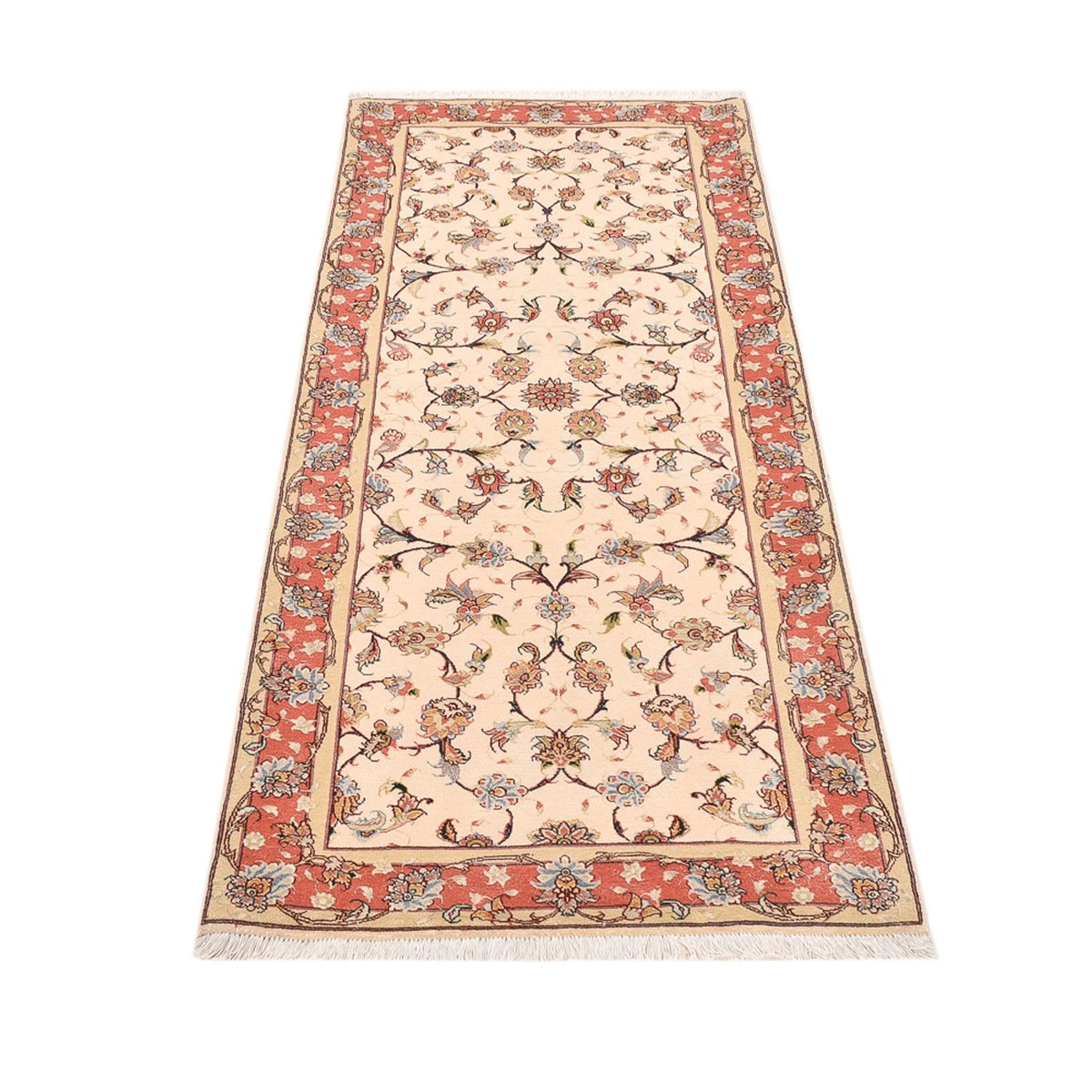 Runner Persisk matta - Tabriz - Royal - 204 x 80 cm - beige