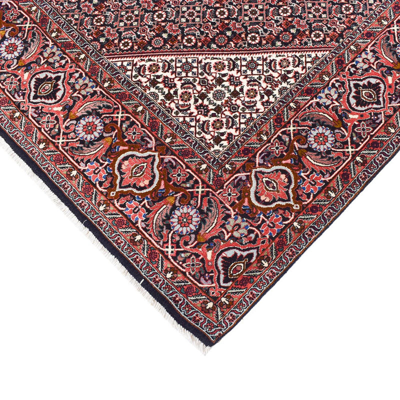Persisk matta - Bijar - 315 x 248 cm - mörkröd