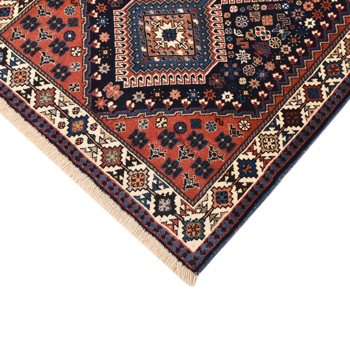 Persisk matta - Nomadic - 125 x 75 cm - flerfärgad