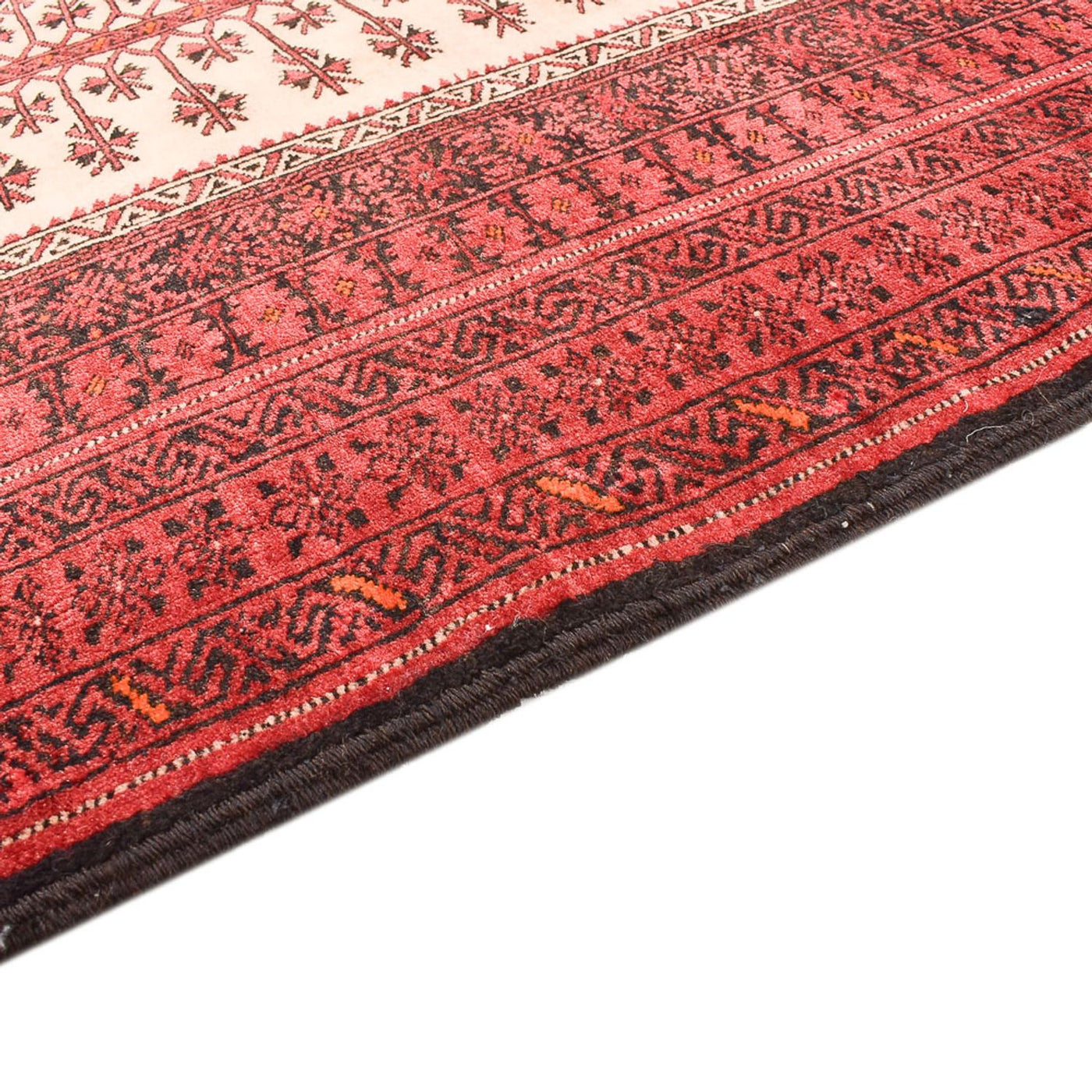 Baluch-matta - 143 x 102 cm - röd