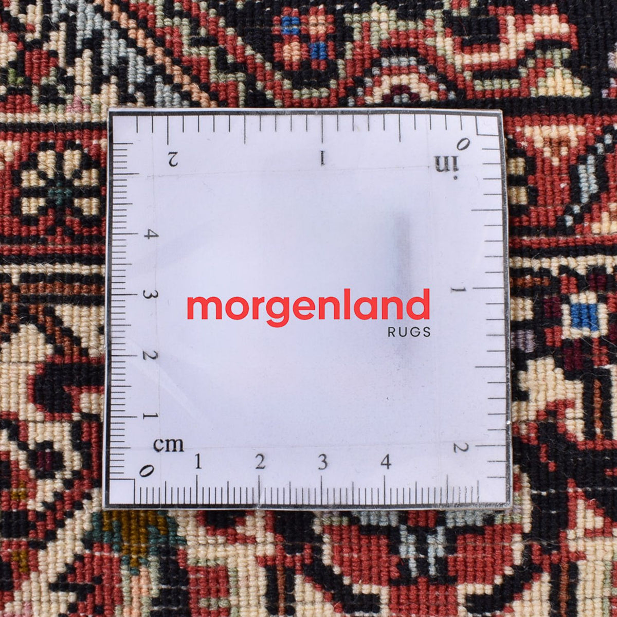 Persisk matta - Bijar - 156 x 110 cm - ljusröd