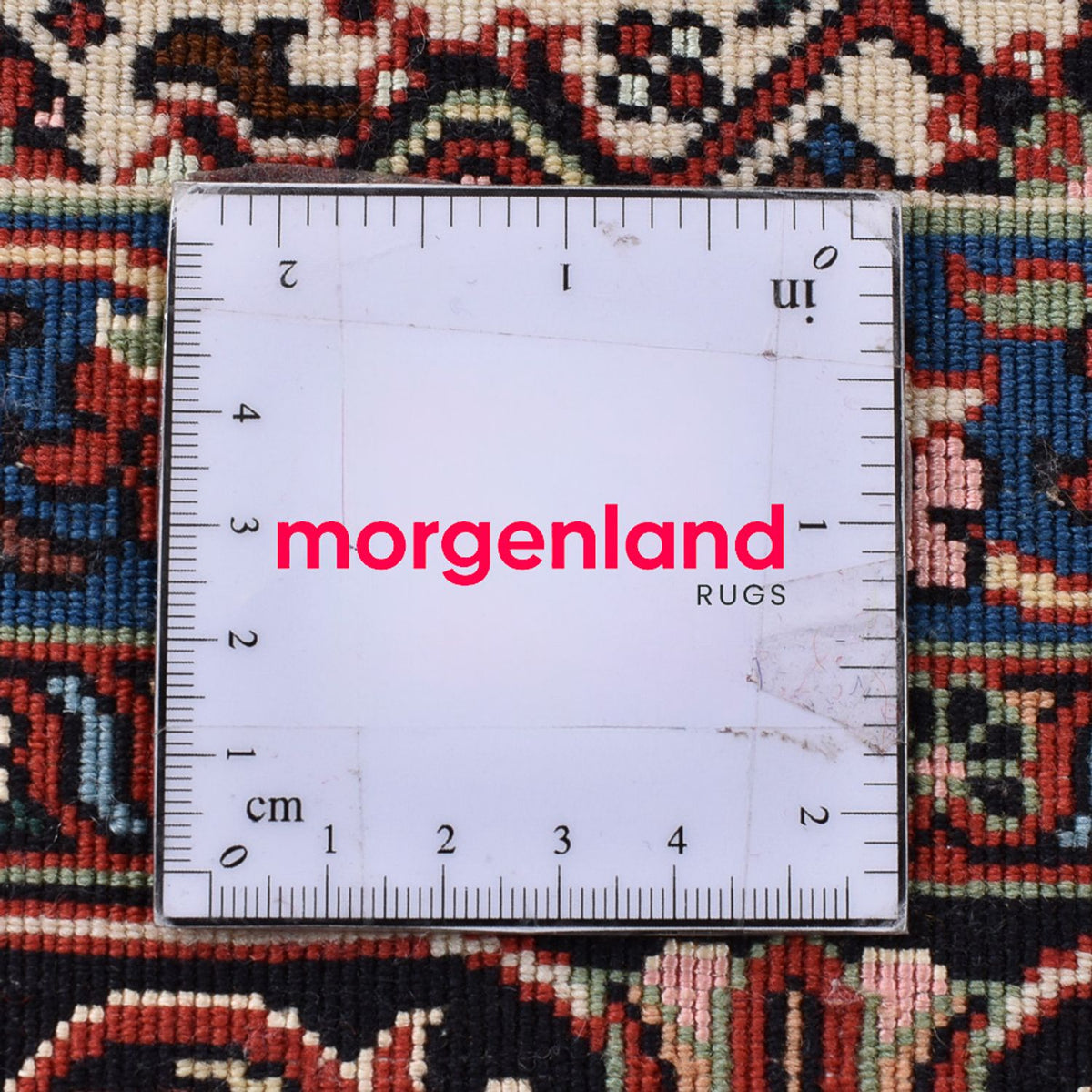 Persisk matta - Bijar - 295 x 200 cm - mörkröd