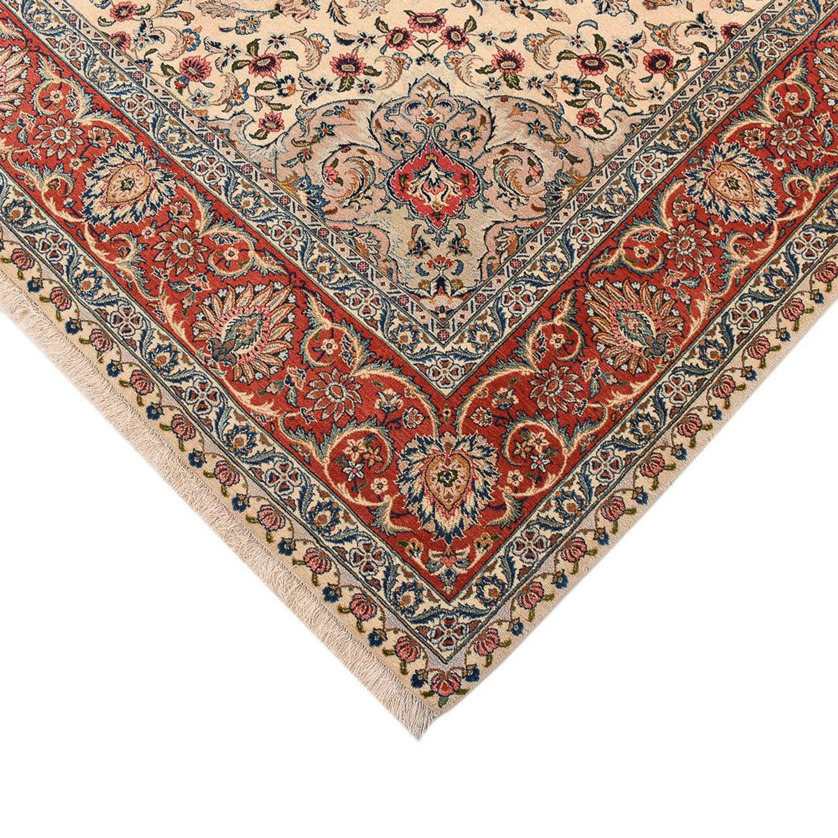 Persisk matta - Ghom - Kunglig - 308 x 204 cm - beige