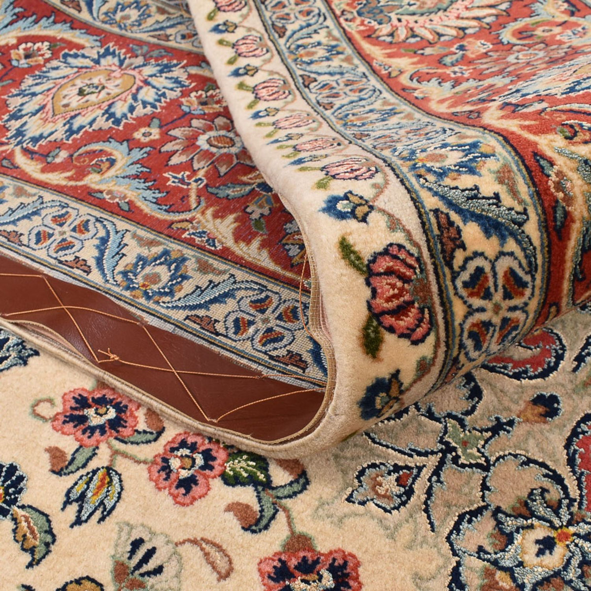 Persisk matta - Ghom - Kunglig - 308 x 204 cm - beige