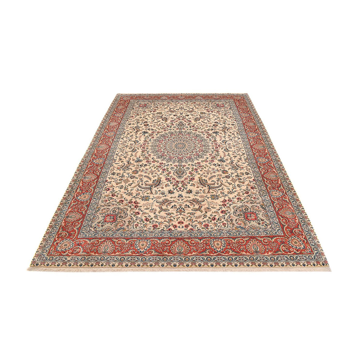 Persisk matta - Ghom - Kunglig - 308 x 204 cm - beige
