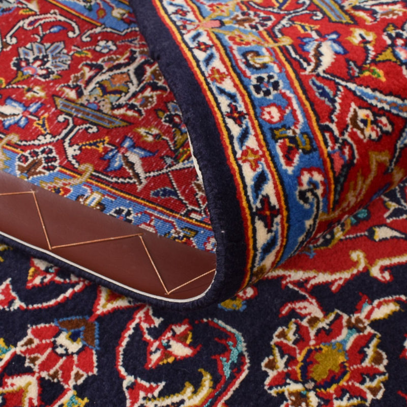 Persiska mattor - Keshan - 217 x 143 cm - mörkblå