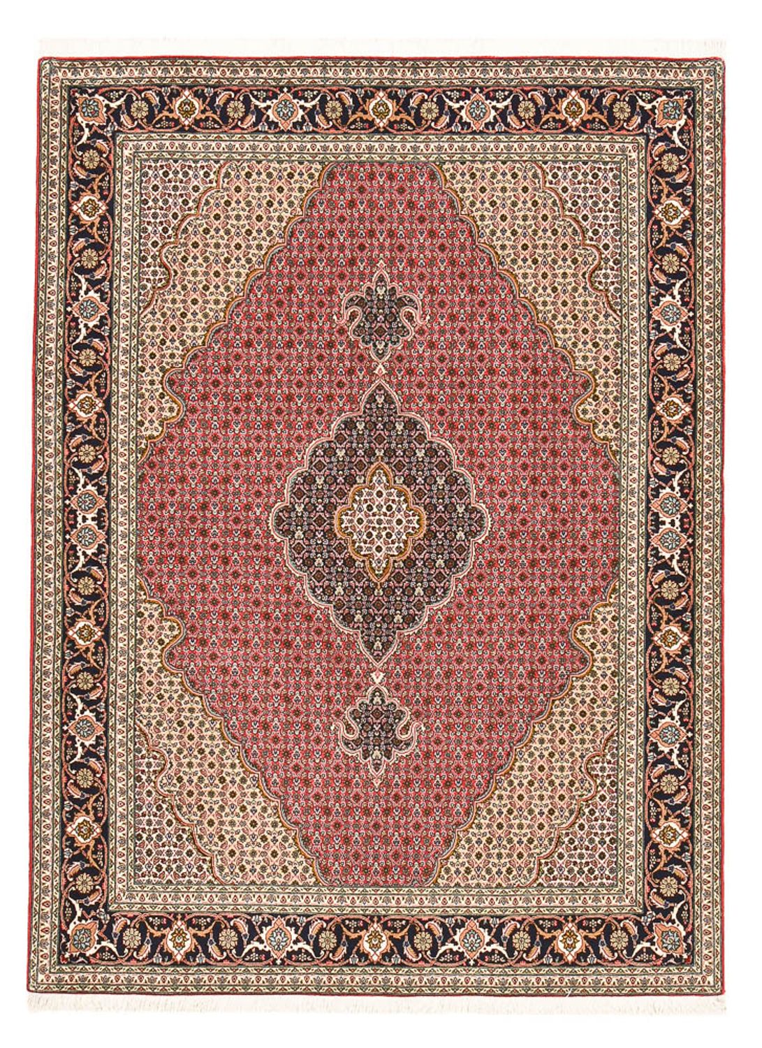 Persisk matta - Tabriz - Royal - 205 x 150 cm - röd