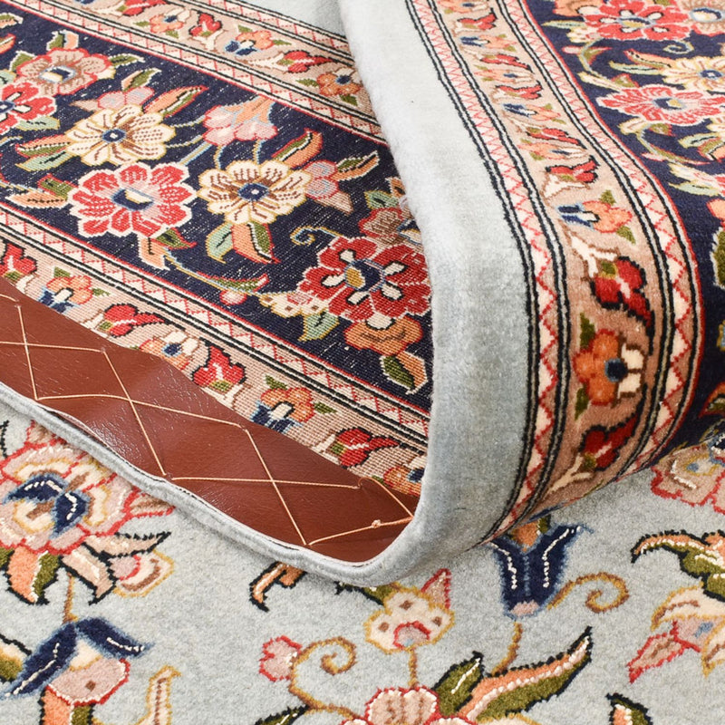 Persisk matta - Ghom - Kunglig - 215 x 138 cm - ljusbeige