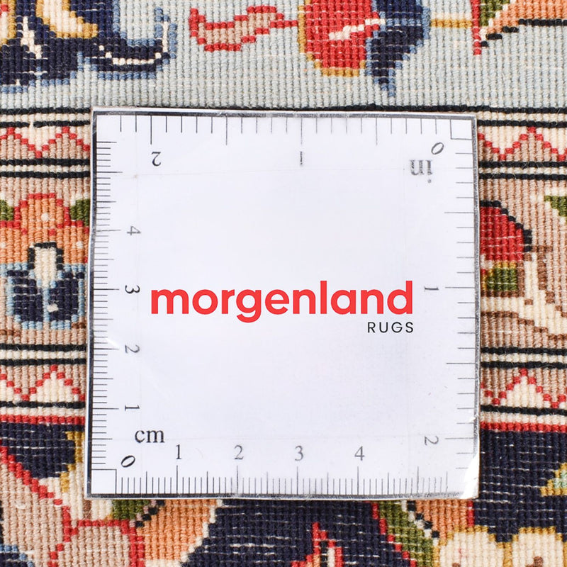 Persisk matta - Ghom - Kunglig - 215 x 138 cm - ljusbeige