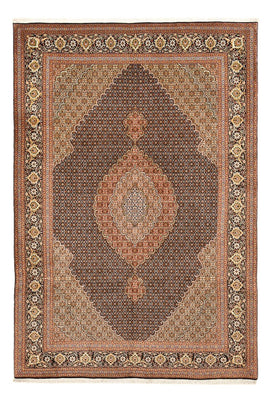 Persisk matta - Tabriz - Royal - 303 x 203 cm - mörk beige