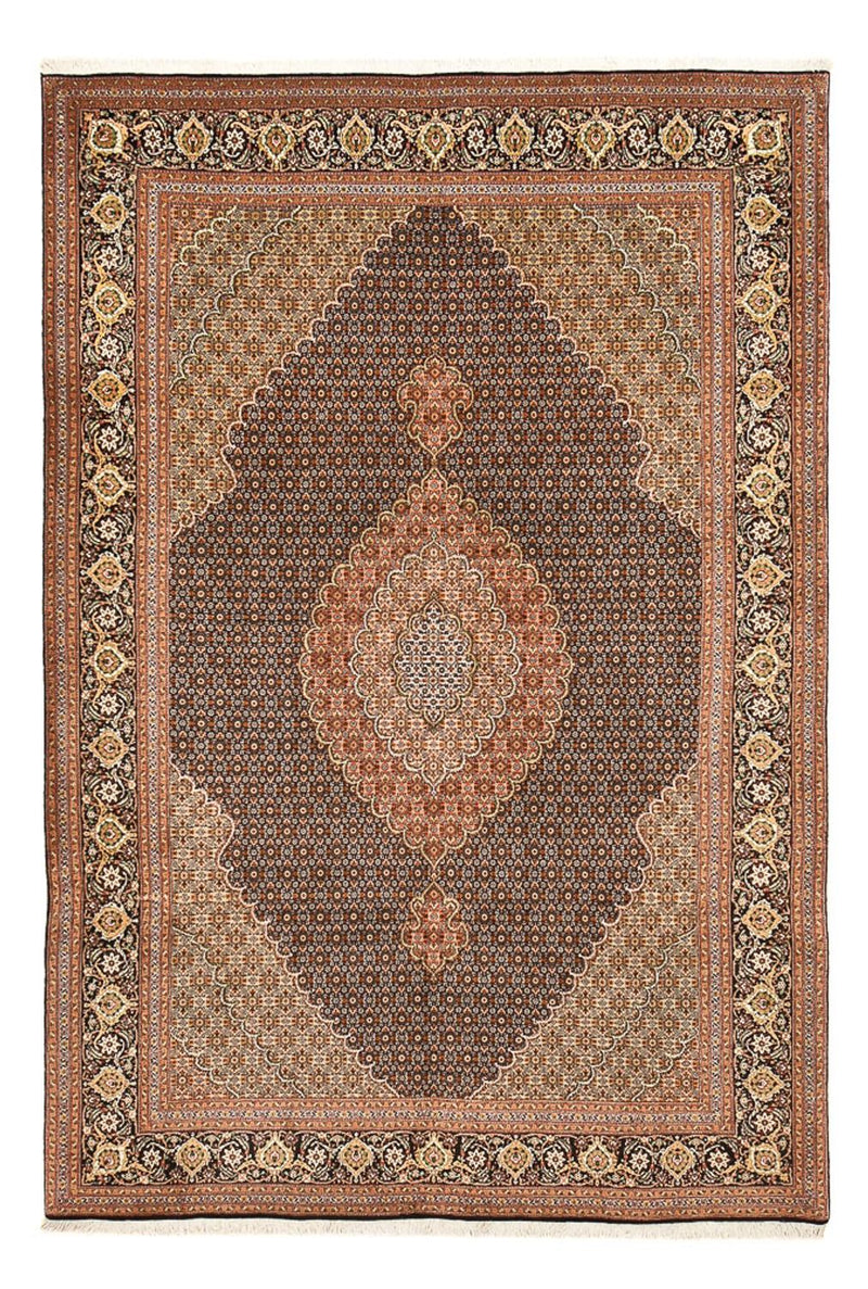 Persisk matta - Tabriz - Royal - 303 x 203 cm - mörk beige