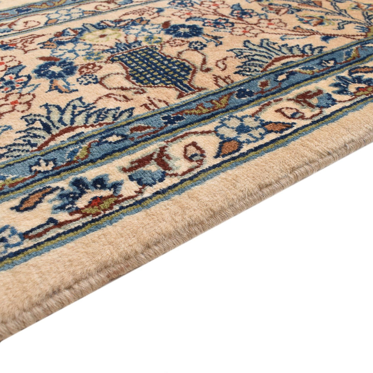 Persiska mattor - Keshan - 305 x 206 cm - grädde