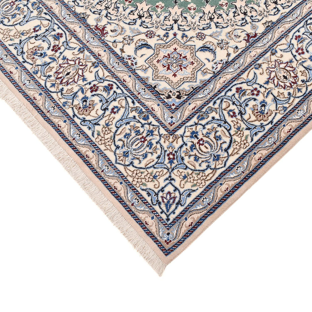 Persisk matta - Nain - Royal - 290 x 204 cm - grön