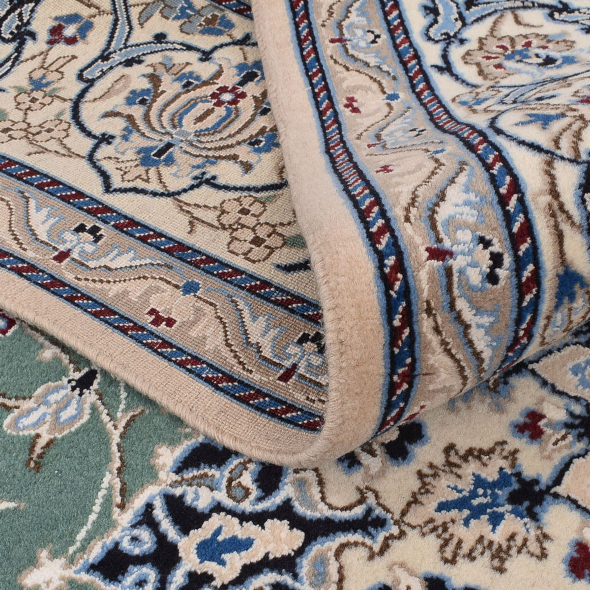 Persisk matta - Nain - Royal - 290 x 204 cm - grön