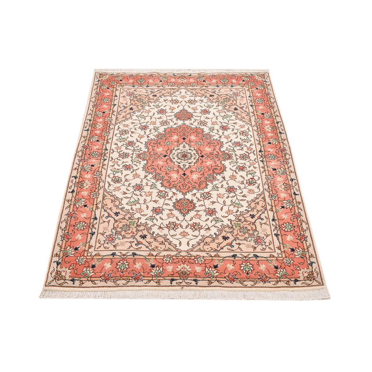 Persisk matta - Tabriz - Premium - 160 x 102 cm - beige