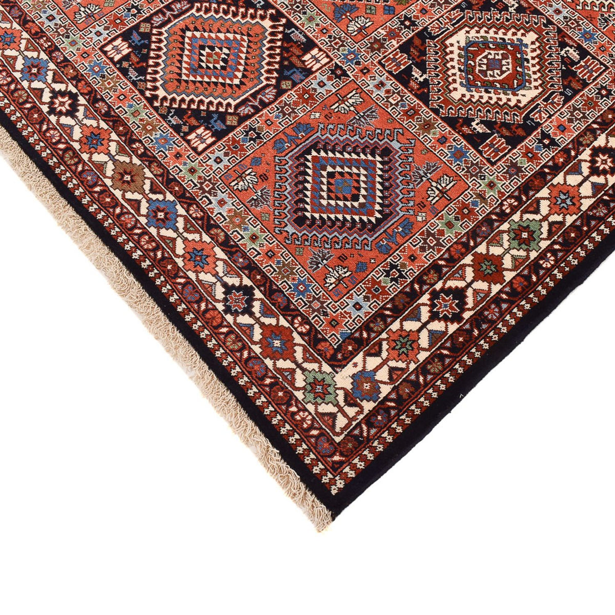 Persisk matta - Nomadic - 243 x 160 cm - ljusröd