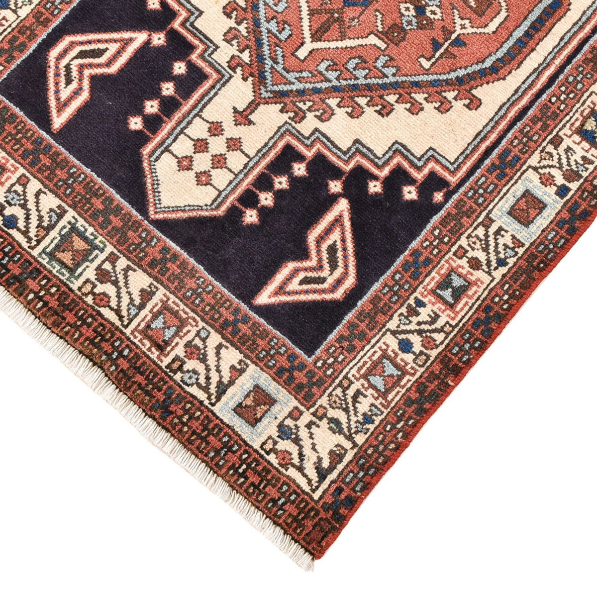 Runner Persisk matta - Nomadic - 203 x 67 cm - mintgrön