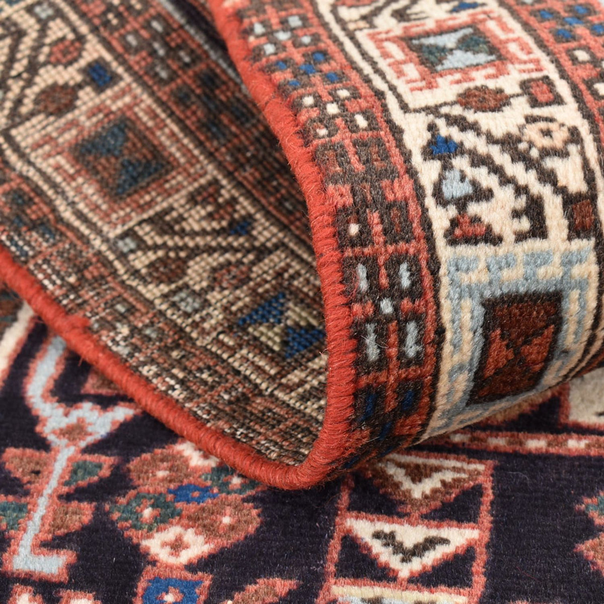 Runner Persisk matta - Nomadic - 203 x 67 cm - mintgrön