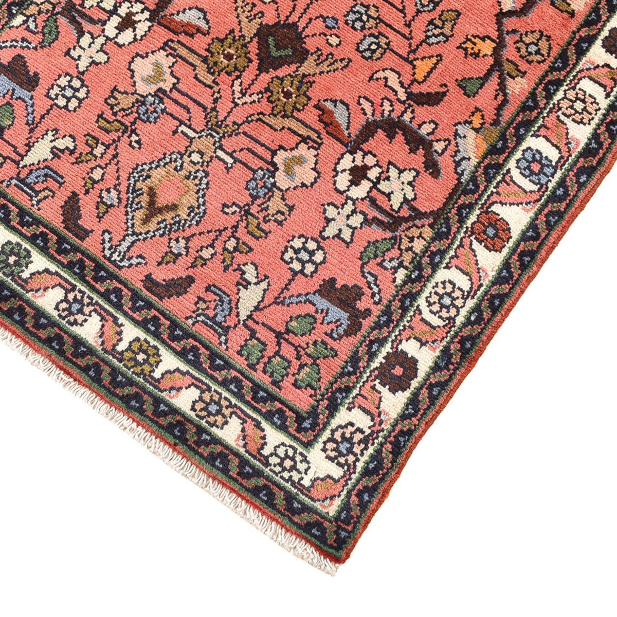 Runner Persisk matta - Nomadic - 203 x 68 cm - ljusröd