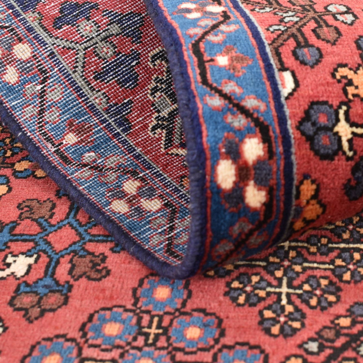 Runner Persisk matta - Nomadic - 200 x 83 cm - ljusröd