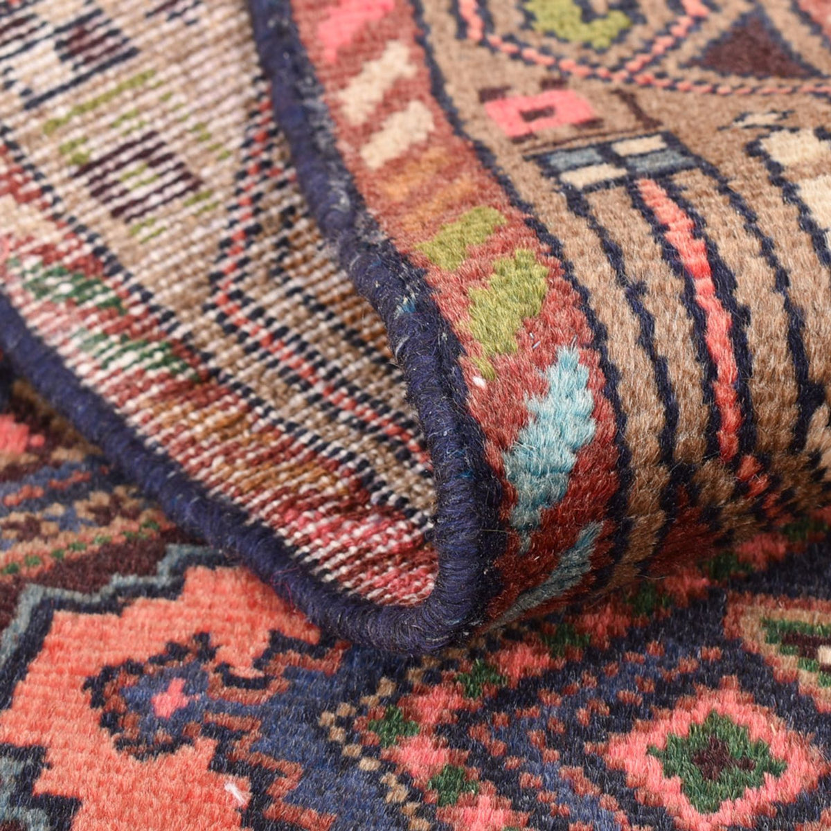 Runner Persisk matta - Nomadic - 185 x 78 cm - mörk beige