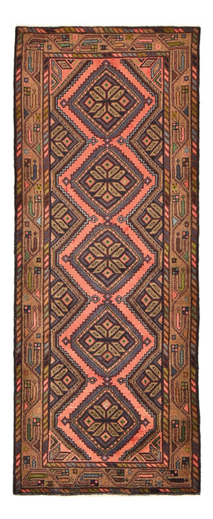 Runner Persisk matta - Nomadic - 188 x 75 cm - mörk beige