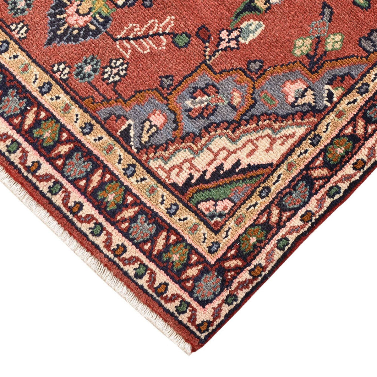 Runner Persisk matta - Nomadic - 204 x 81 cm - ljusröd