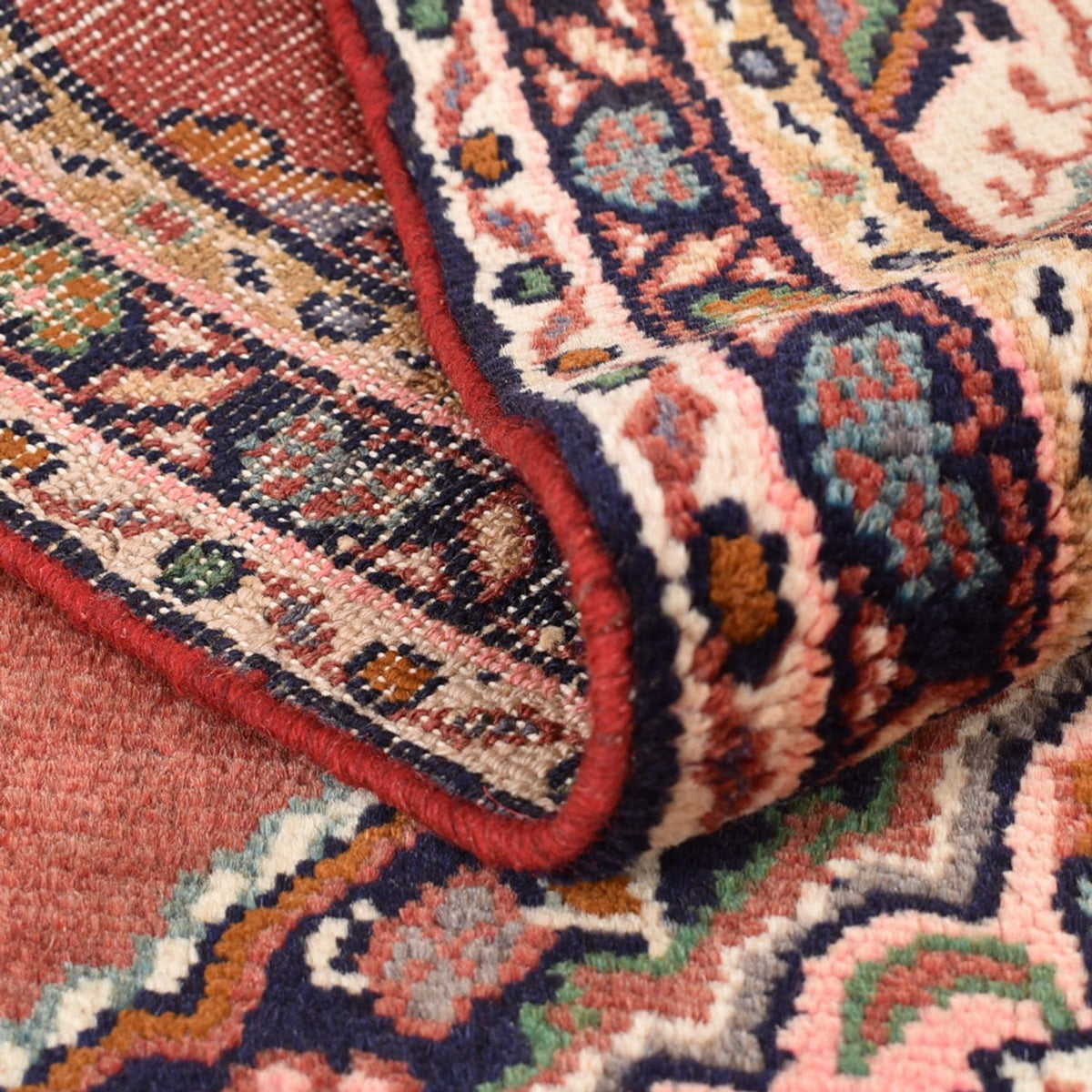 Runner Persisk matta - Nomadic - 204 x 81 cm - ljusröd