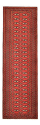 Runner Turkaman-matta - 183 x 61 cm - röd