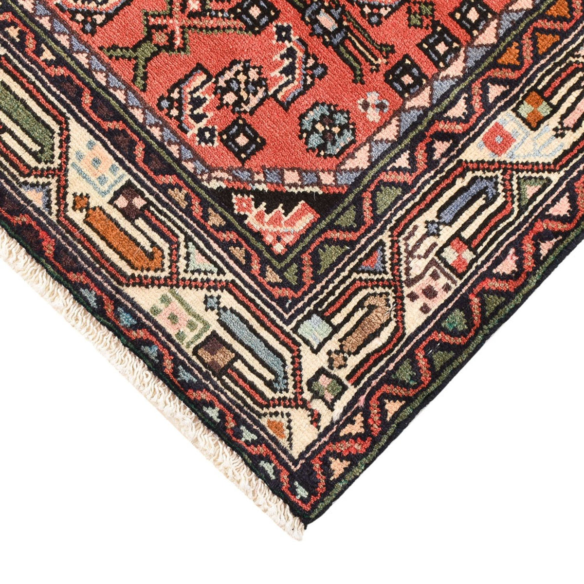 Runner Persisk matta - Nomadic - 182 x 79 cm - ljusröd