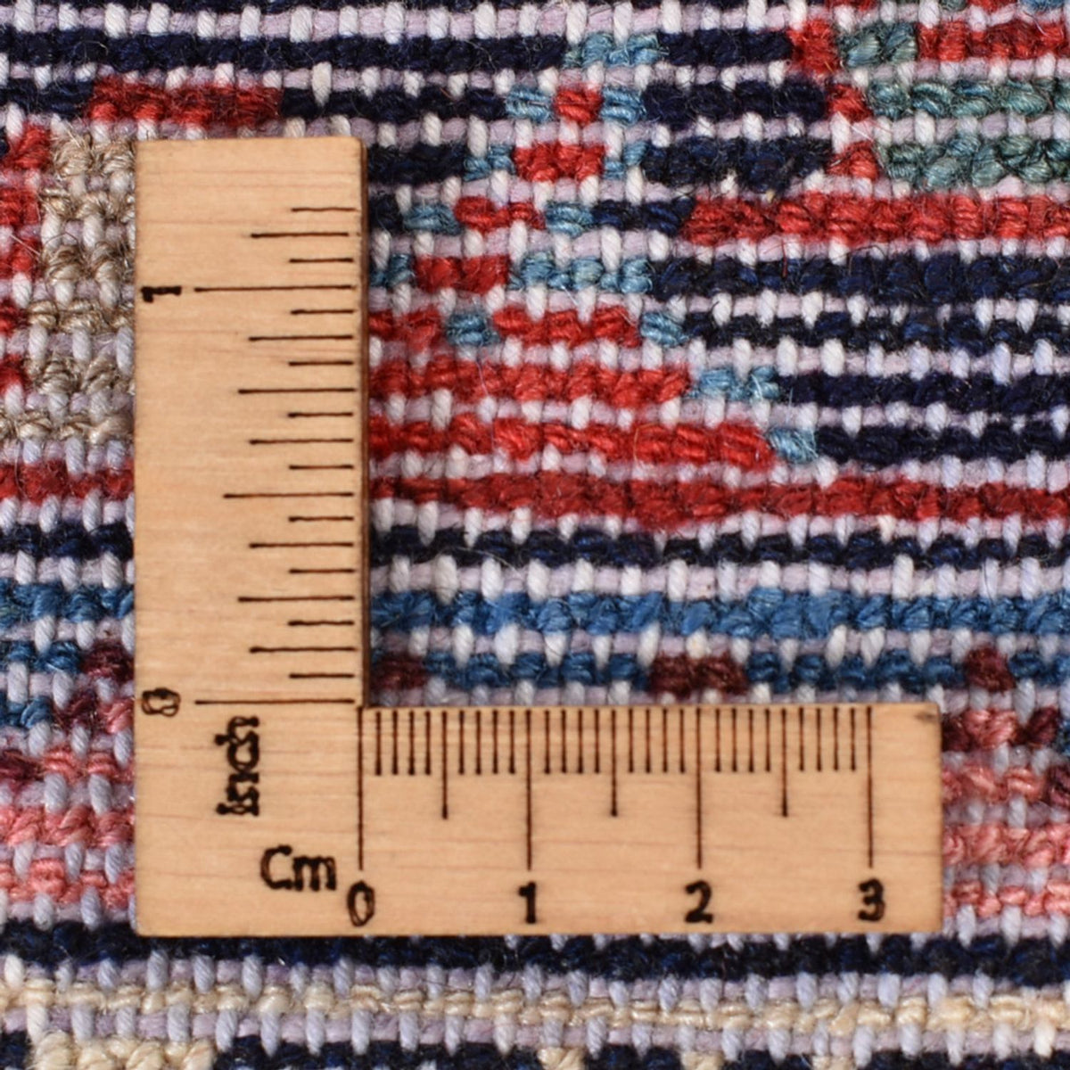 Runner Persisk matta - Nomadic - 200 x 98 cm - mörkröd