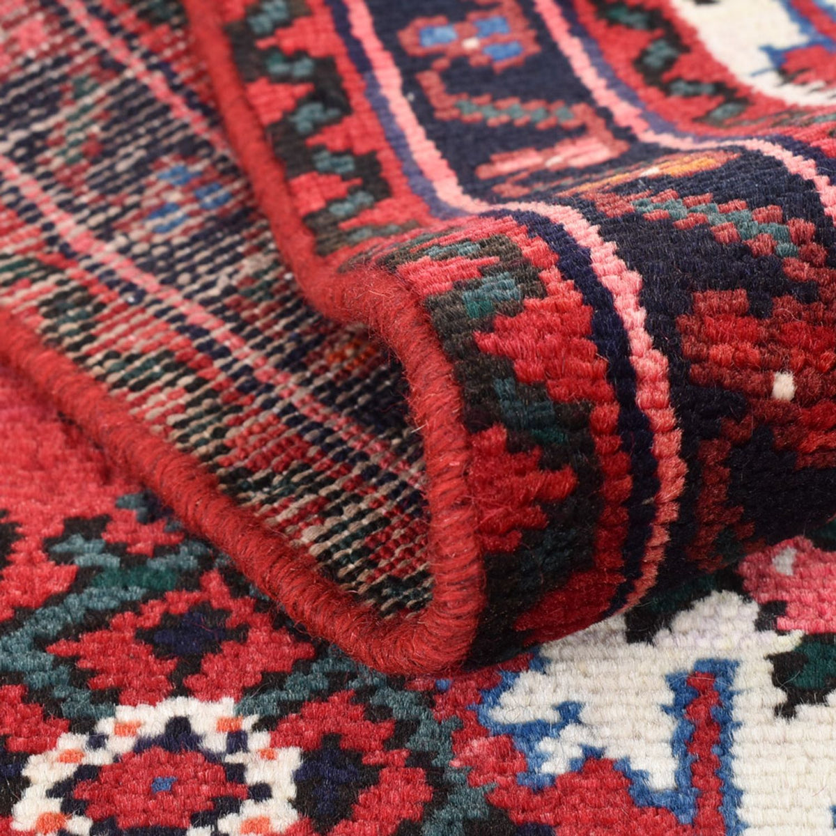 Runner Persisk matta - Nomadic - 195 x 64 cm - mörkröd