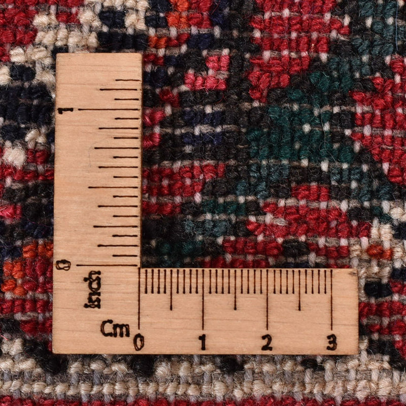 Runner Persisk matta - Nomadic - 195 x 64 cm - mörkröd