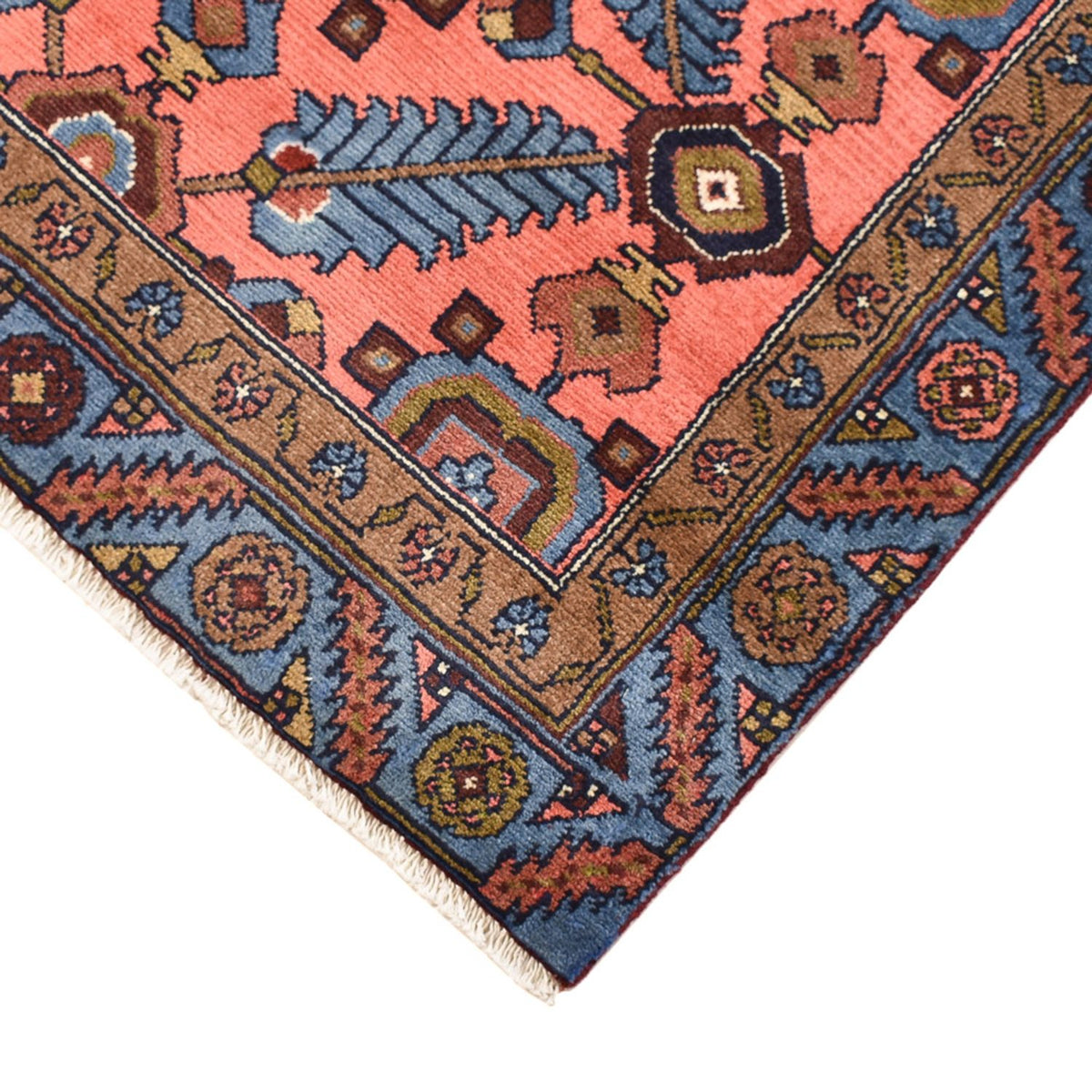 Runner Persisk matta - Nomadic - 187 x 80 cm - ljusröd