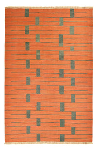 Kelim matta - trendig - 291 x 193 cm - flerfärgad