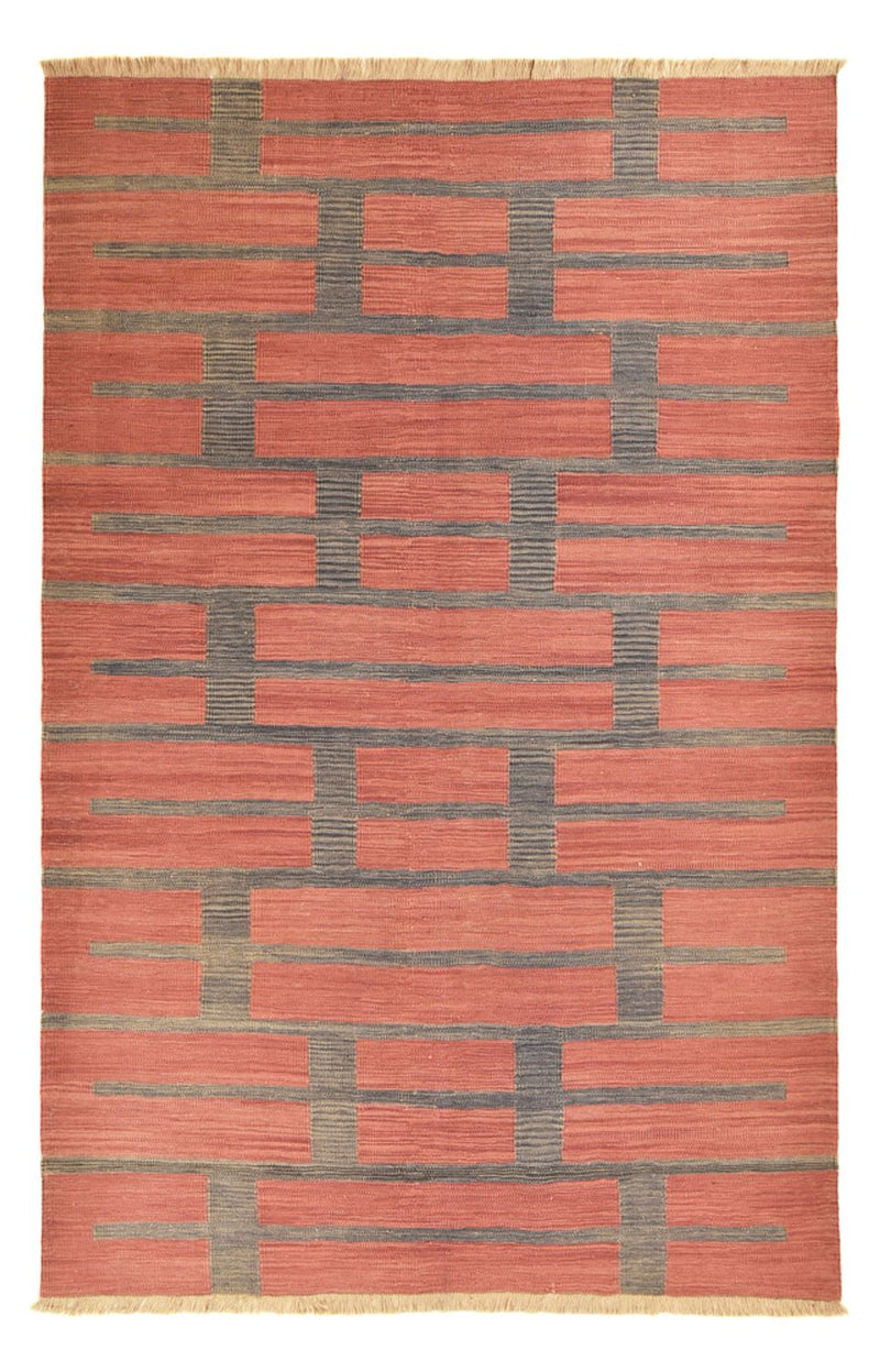 Kelim matta - trendig - 292 x 191 cm - flerfärgad