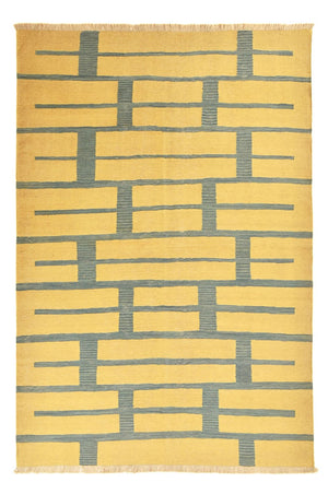 Kelim matta - trendig - 288 x 193 cm - flerfärgad