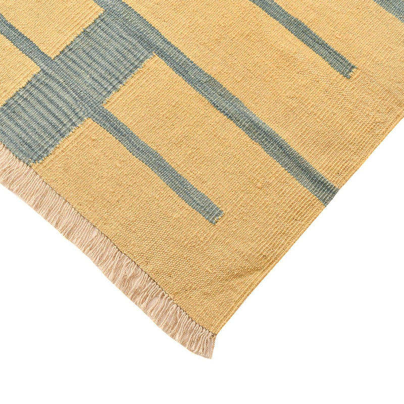 Kelim matta - trendig - 288 x 193 cm - flerfärgad