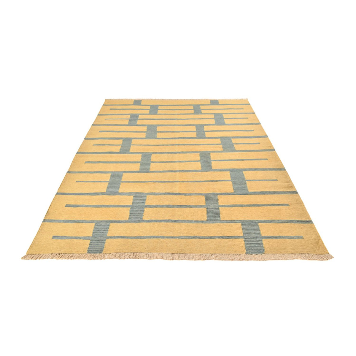 Kelim matta - trendig - 288 x 193 cm - flerfärgad