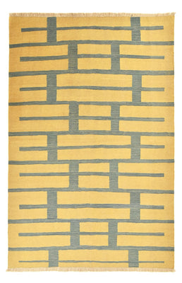 Kelim matta - trendig - 291 x 194 cm - flerfärgad