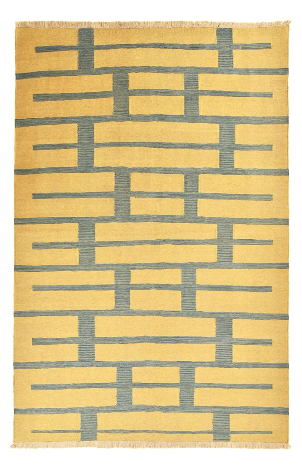 Kelim matta - trendig - 291 x 194 cm - flerfärgad