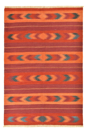 Kelim Carpet - orientalisk matta - 253 x 174 cm - flerfärgad