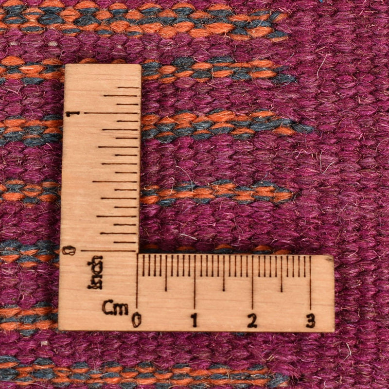 Kelim matta - trendig - 296 x 195 cm - flerfärgad