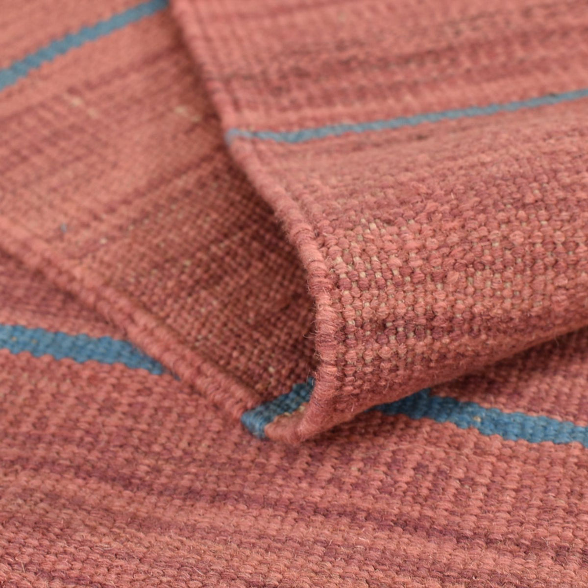 Kelim matta - trendig - 294 x 193 cm - flerfärgad