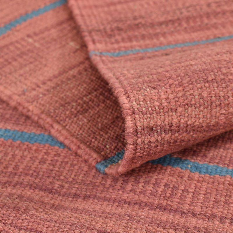 Kelim matta - trendig - 294 x 193 cm - flerfärgad