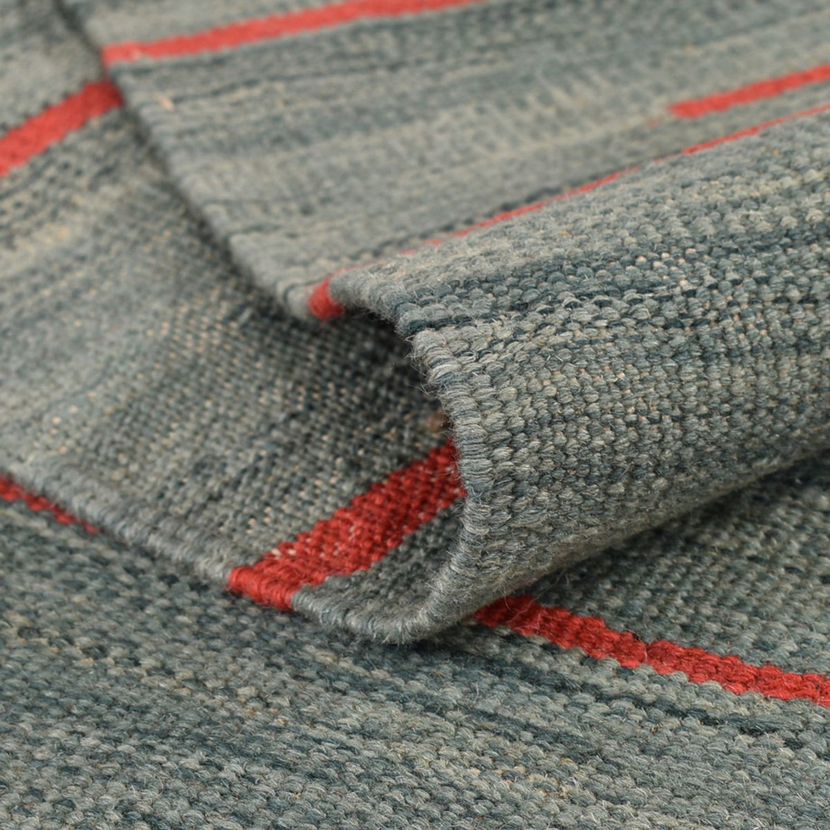 Kelim matta - trendig - 291 x 193 cm - flerfärgad