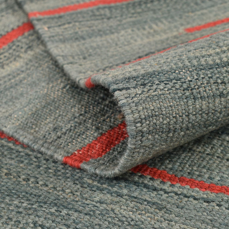 Kelim matta - trendig - 291 x 193 cm - flerfärgad